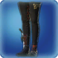 Verschlissene Aoiden-Kniestiefel