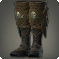 Schlangenleder-Stiefel des Schlagens