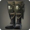 Schlangenleder-Stiefel des Zielens