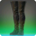 Greifenleder-Kniestiefel des Zielens