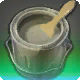 Metallic silberner Farbstoff
