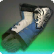 Ikonenstoff-Handschuhe des Zielens