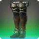 Hemicyonleder-Stiefel des Schlagens