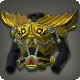 Angelaufener Rumpf des Goldenen Wolfes