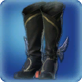 Antiquierte Stiefel des Geschichtenerz&auml;hlers