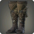 Gazellenleder-Stiefel des Schlagens