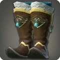 Tigerleder-Stiefel des Eifers