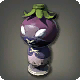 Ritter-Aubergine-Blumenvase