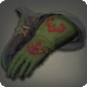 Smilodonleder-Handschuhe des Verst&uuml;mmelns