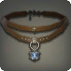Atrociraptorleder-Halsband des Zielens