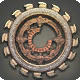 Titanbronze-Chakrams