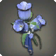 Blaue Glockenblumen-Haarspange