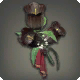 Schwarze Glockenblumen-Haarspange