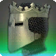 Dunkelstahl-Kettenhaube