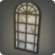Gefl&uuml;geltes Bogenfenster