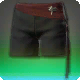Kurze Goldklamm-Hose
