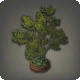 Baum mit Ziegeleinfassung
