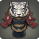 Silberner Tiger-Kabuto