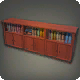 Niedriger B&uuml;cherschrank