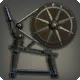 Eisenholz-Spinnrad
