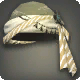 Schneeleinen-Turban des Handwerks