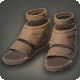 Saigaleder-Sandalen des Eifers