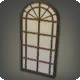 Schlichtes Bogenfenster