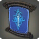 Himmelblaues Banner des Konflikts
