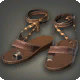 Inselurlauber-Riemensandalen