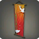 Exklusives Himmelswenden-Kranich-Banner