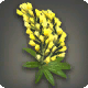 Gelbe Lupinen-Haarspange