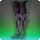 Himmelstiefe Kniestiefel des Schlagens