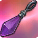 &Auml;therische Amethyst-Ohrringe