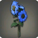 Blaue Sonnenblumen