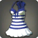 Gestreiftes S&uuml;dsee-Kleid-Set