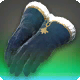 Pfauen-Handschuhe des Handwerks