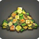 Gr&uuml;nes Facettengras