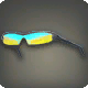 Maritime verspiegelte Sonnenbrille