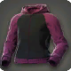 Extra enger Sukkubus-Pullover mit Kapuze