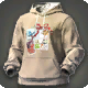 Festival-Pullover mit Kapuze