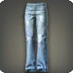 Getragene Twillhose