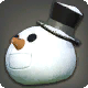 Schneemann-Kopf