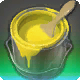 Metallic goldener Spezialfarbstoff
