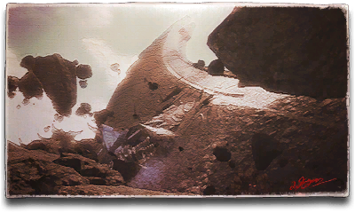 Ansicht: Meteoritenkrater