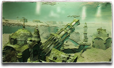 Ansicht: Stadt der Fische