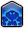 Blaue Schale