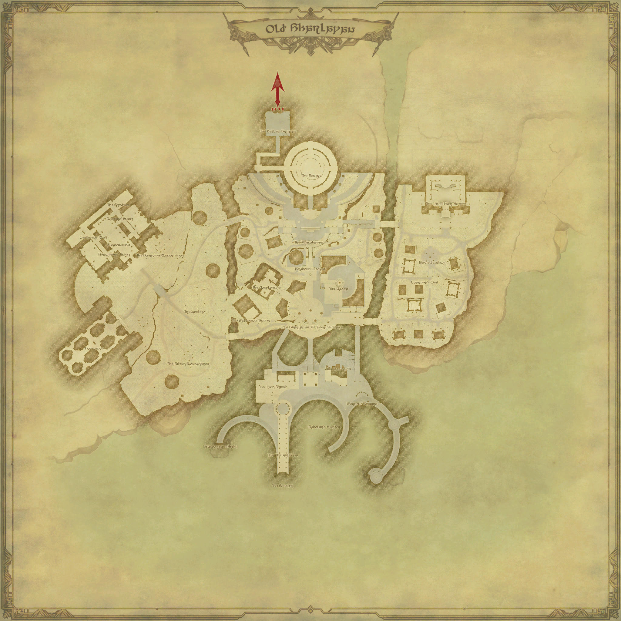 Karte Azurtal